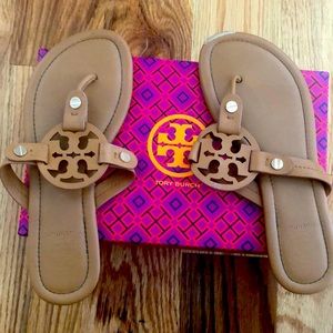 Brown Tory Burch sandals size 8